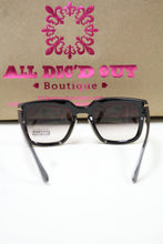 ADO | Square Retro Sunglasses Black