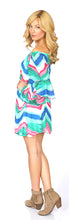2 Tee Couture | Abstract Multi Colored Dress - All Decd Out