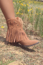 Very Volatile Deerwood Fringe Western Bootie | All Dec'd Out