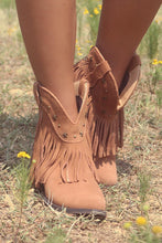 Very Volatile Deerwood Fringe Western Bootie | All Dec'd Out