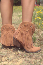 Very Volatile Deerwood Fringe Western Bootie | All Dec'd Out
