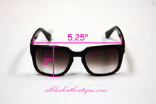 ADO | Customized Sunglasses Tortoise with Cross & Bling - All Decd Out
