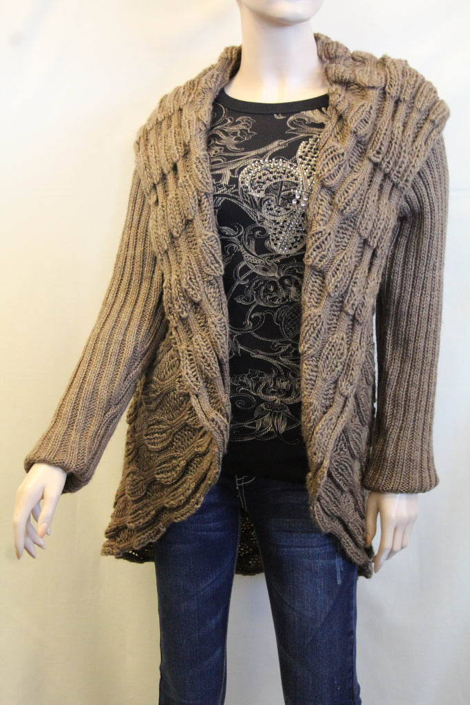 Adeline Mocha Cardigan