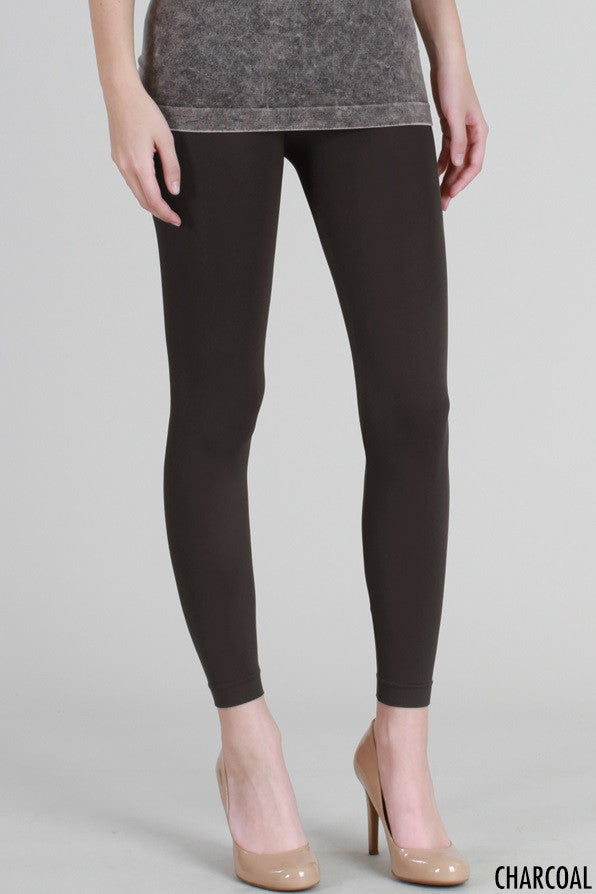 PB3014 Micro Modal Ankle length Leggings Charcoal