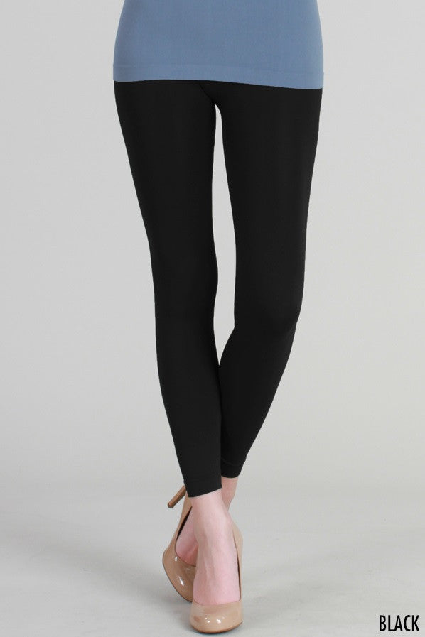 PB3014 Micro Modal Ankle length Leggings Black