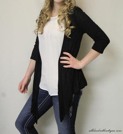 Joompy | Sheer White Top with Pearls and Rhinestones Neck Line - All Decd Out