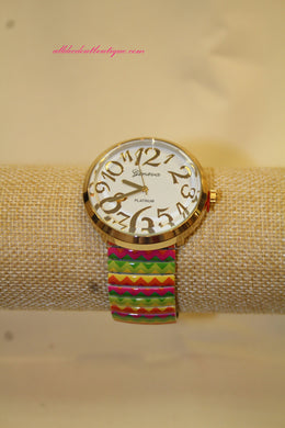 Chevron Stretch Watch | One Size Band