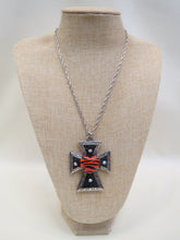 ADO Tiger Heart Cross Necklace | All Dec'd Out