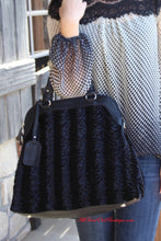 Treska | Black Fur Purse