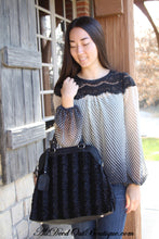 Treska | Black Fur Purse