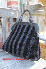 Treska | Black Fur Purse