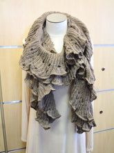 Treska | Wrap Sweater Scarf Brown