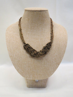 Treska Gold Knot Necklace | All Dec'd Out
