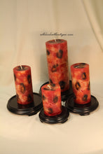 Pillar Candle Holder | 1" x 7" Round Wood
