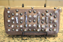 ADO | Crystal Front Zip Clutch Wallet Bronze - All Decd Out