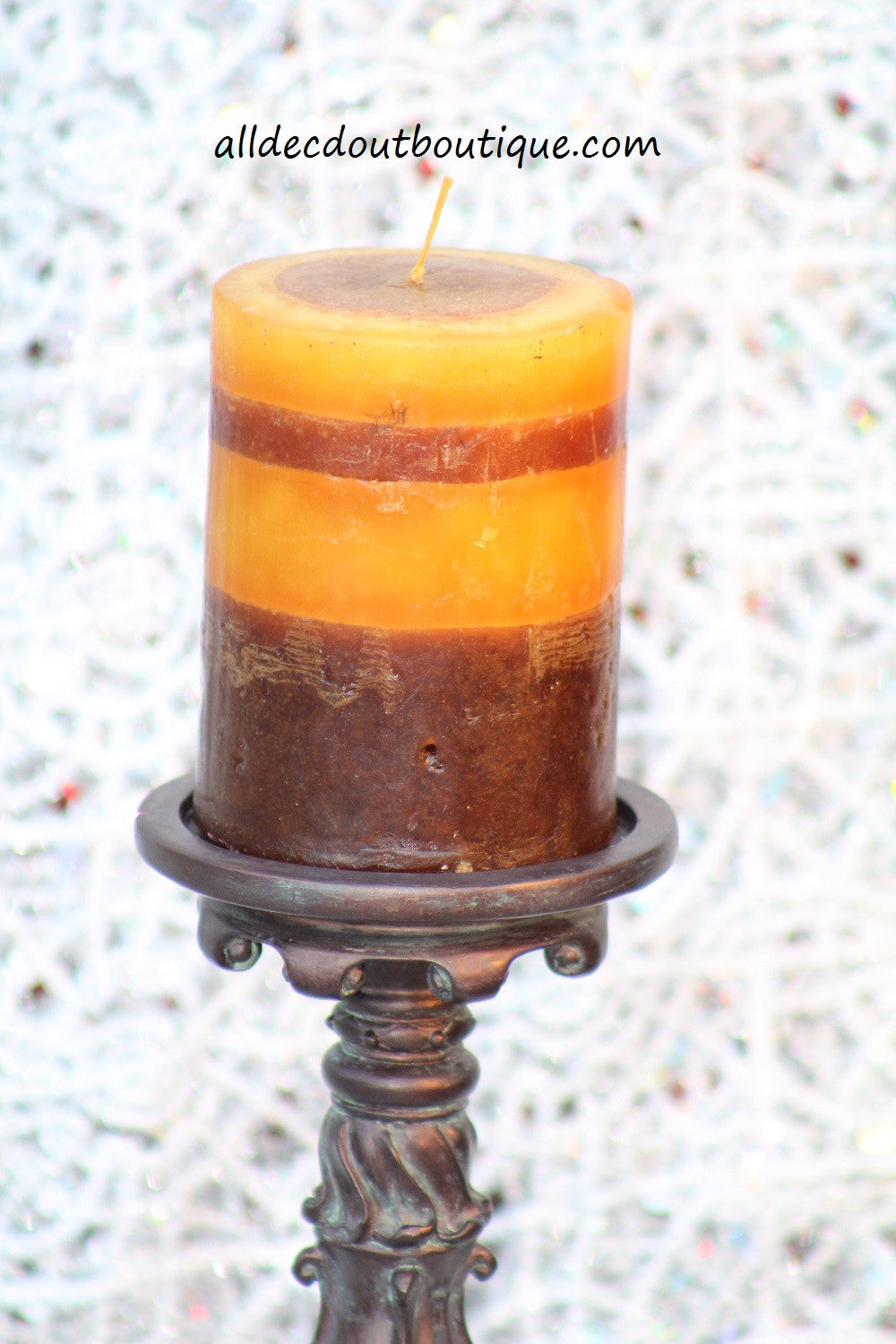 Pillar Candle Multi Color Unscented
