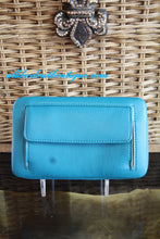 ADO | Blue Clutch Wallet with Embellished Cross - All Decd Out