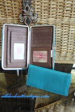 ADO | Blue Clutch Wallet with Embellished Cross - All Decd Out