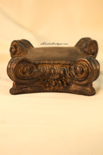 Pillar Candle Holder | 2" x 6" Square Ceramic Sandoval