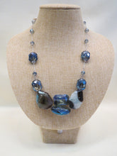 ADO | Large Multi Stone Necklace Blue