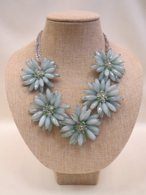 ADO Mint Flower Necklace | All Dec'd Out