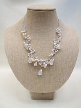 ADO | Silver Thread Necklace with Pearls