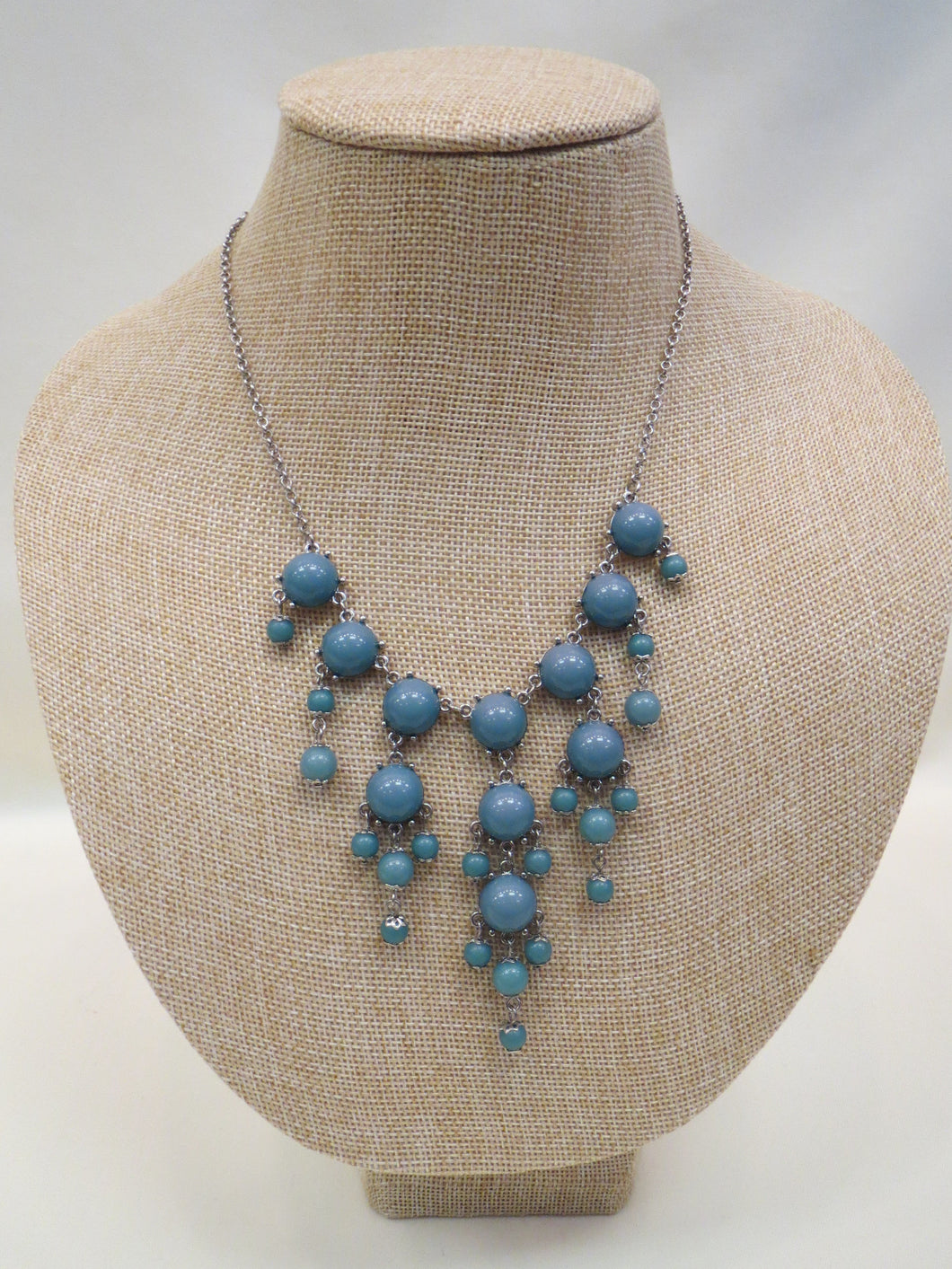 ADO | Bubble Necklace Turquoise Long - All Decd Out