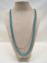 ADO | Turquoise Beads & Gold Chain Necklace - All Decd Out