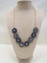 ADO | Beaded Charm Necklace Navy - All Decd Out