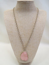 ADO Pink Stone Gold Chain Necklace | All Dec'd Out