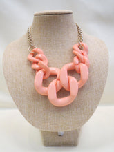 ADO | Peach & Gold Chain Necklace