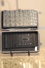 ADO | Western Stitched Clutch Wallet Black