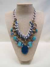 ADO | Braided Stone Charm Necklace Multi - All Decd Out