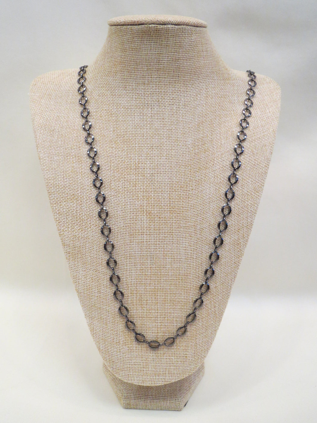ADO | Gunmetal Chain Necklace - All Decd Out