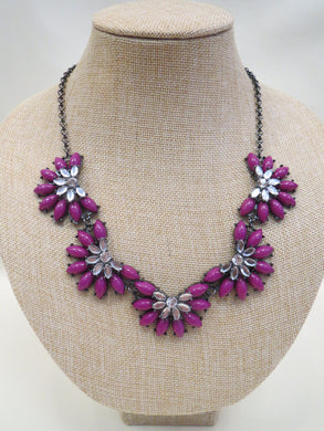 ADO Purple Statement Necklace | All Dec'd Out