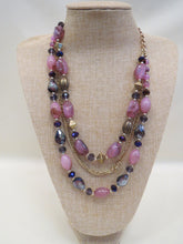 ADO Purple & Gold Multi Strand Necklace | All Dec'd Out