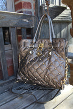 Luxcessories Inc. | Lock & Stud Purse Pewter
