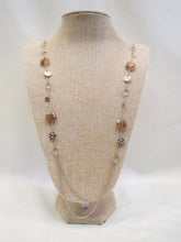 ADO | Gold Stone Necklace Long - All Decd Out