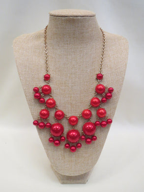 ADO | Bubble Necklace Red - All Decd Out