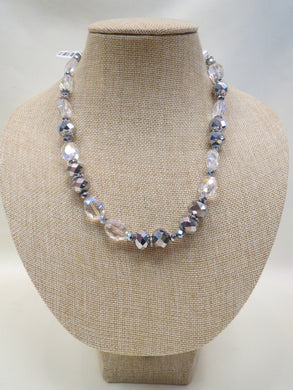 ADO | Glass & Silver Beads Necklace - All Decd Out