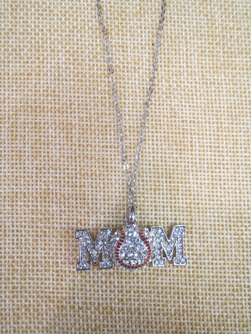 ADO | Hometown Pride Baseball Mom Necklace - All Decd Out