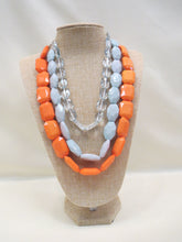 ADO | Mint & Orange Layer Necklace