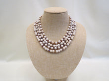 ADO Ivory & Iridescent Beaded Necklace | All Dec'd Out