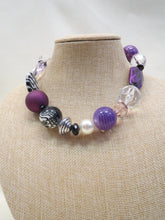 ADO Zebra Purple & Clear Beads | All Dec'd Out