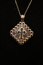 ADO | Square + Cross Pendant Silver