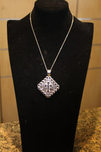 ADO | Square + Cross Pendant Silver