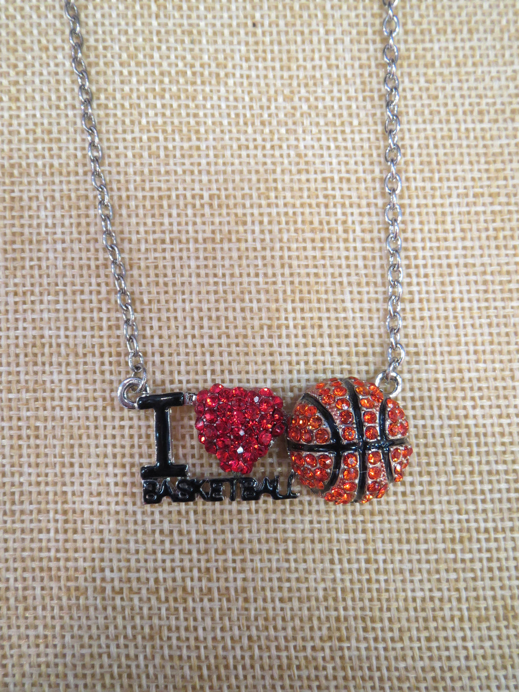 ADO | Hometown Pride Basketball Charm Necklace - All Decd Out