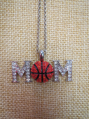 ADO | Hometown Pride Basketball Mom Necklace - All Decd Out