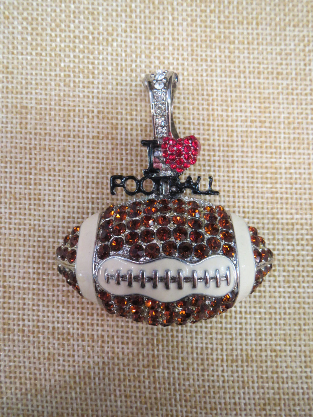 ADO | Hometown Pride Football Pendant - All Decd Out