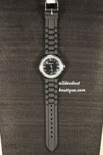 Black/Black Clear Rhinestones | Silicone Band - All Decd Out